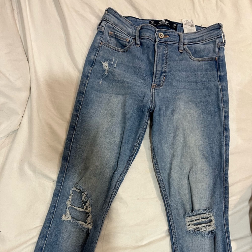 Hollister blue jeans skinny